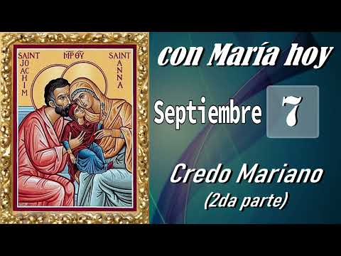 CON MARÍA HOY SEPTIEMBRE 7