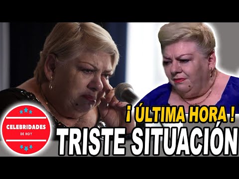 HACE UNAS HORAS!  Paquita la de Barrio REVELA TRISTE MOMENTO   FUERTE CONFESIONES