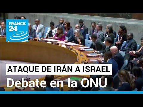 Israel e Irán se acusan mutuamente en el Consejo de Seguridad de la ONU • FRANCE 24 Español