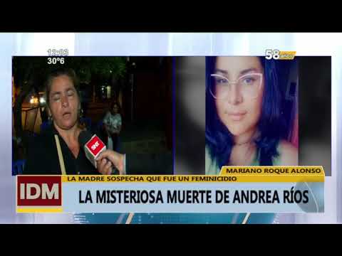 La misteriosa muerte de Andrea Ríos