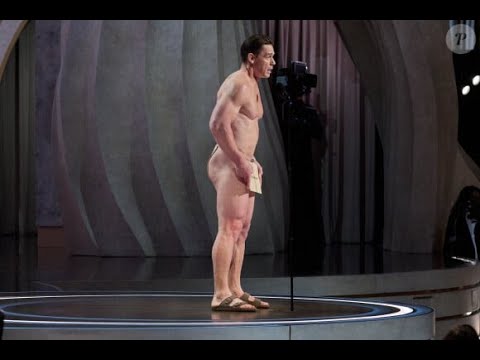 Oscars 2024 : Pourquoi cette star du catch était complètement nue derrière Jimmy Kimmel lors de la