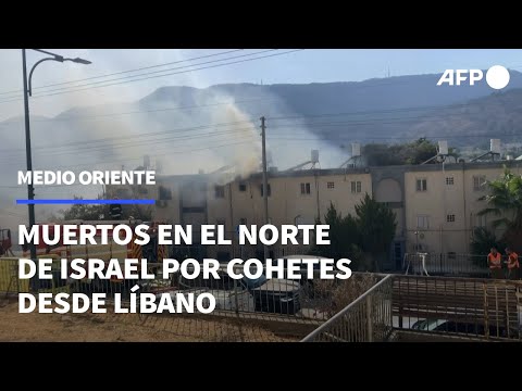 Dos muertos en el norte de Israel por disparos de cohetes desde Líbano | AFP