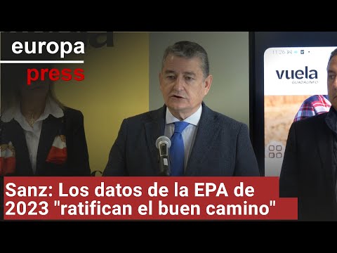 Sanz: Los datos de la EPA de 2023 ratifican el buen camino de la política económica de Moreno