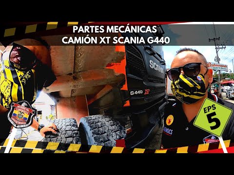 PARTES MECÁNICAS  CAMIÓN XT SCANIA G440 #HeroeVial?