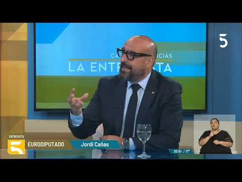Jordi Cañas, eurodiputado español | La Entrevista de Canal 5 Noticias | 19-09-2022
