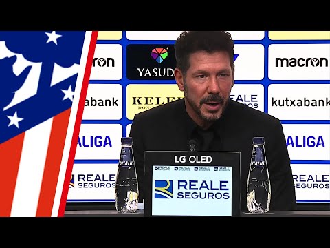 SIMEONE: El empate fue justo | Rueda de prensa post Real Sociedad-Atlético LaLiga