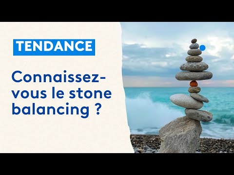 À Nice,  un passionné de stone balancing défie la gravité avec les pierres