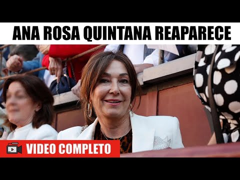 Ana Rosa Quintana REAPARECE tras ser OPERADA creo que lo hemos SUPERADO ya VEREMOS