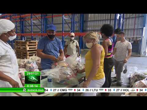 Anuncian en Cuba distribución de productos alimenticios provenientes de donativos