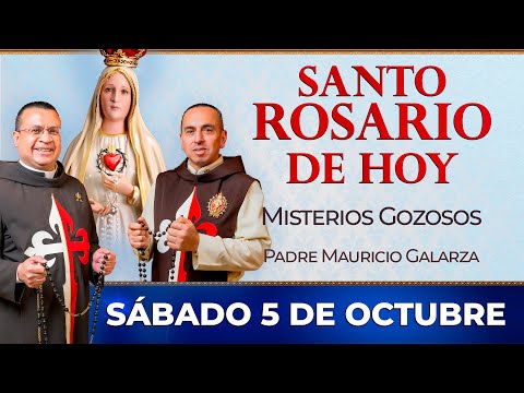 Santo Rosario de Hoy | Sábado 5 de Octubre - Misterios Gozosos #rosario #santorosario