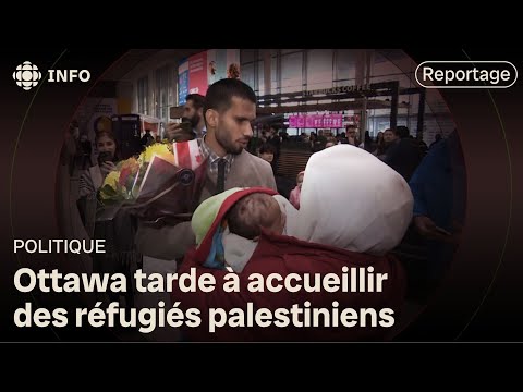 Accueil de réfugiés palestiniens : la promesse d’Ottawa tarde à se réaliser