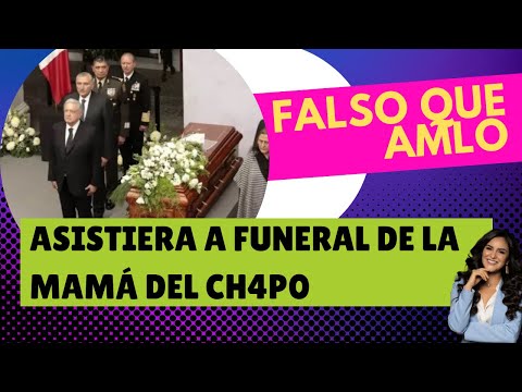 Foto de AMLO en funeral era de el de Miguel Barbosa