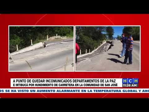 Falla geológica “se traga” media calle y amenaza con incomunicar a San José, La Paz