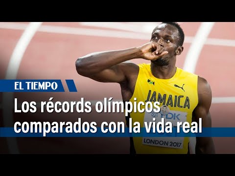 Los récords de los Juegos Olímpicos comparados con la vida real | El Tiempo | El Tiempo