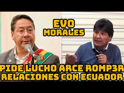 EVO MORALES DICER QUE GOBIERNO DE ECUADOR LE DECLARO LA GU3RRA MÉXICO AL TOLAR SU EMBAJADA..