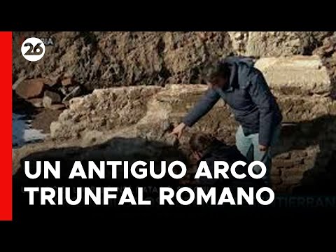 SERBIA | Arqueólogos desentierran el arco triunfal romano que data del siglo III