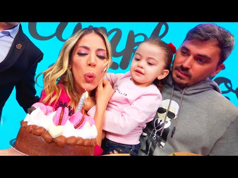 La sorpresa a Virginia Gallardo por su cumpleaños de Los Socios y la visita de su hija en vivo