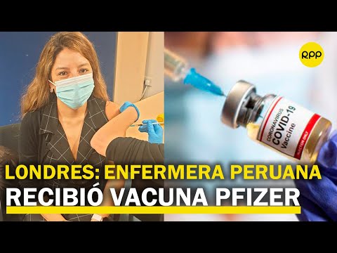 “Ya vemos la luz al final del túnel”: Enfermera peruana en Londres tras recibir vacuna