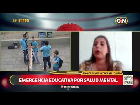 Emergencia educativa por salud mental en Guairá