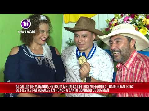 Alcaldía entrega reconocimiento a tradicionalistas de fiestas patronales a Minguito - Nicaragua