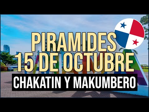 Pirámide Lotería de Panamá Domingo 15 de Octubre 2023 - Pirámide de Chakatin y Makumbero