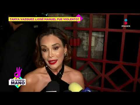 Tanya Vázquez asegura José Manuel Figueroa nunca fue VIOLENTO con ella | DPM