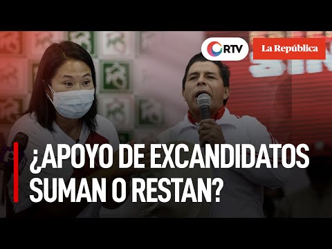 Keiko Fujimori vs. Pedro Castillo: ¿excandidatos suman o restan