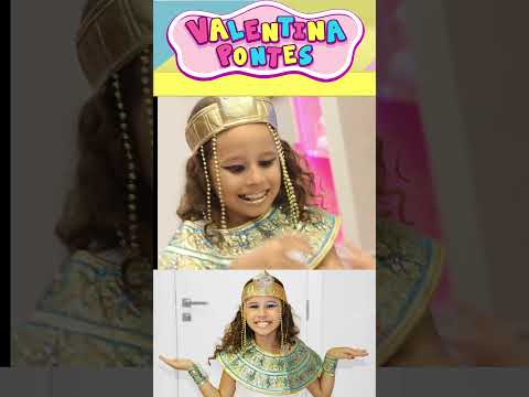 Fantasias e maquiagem para crianças  Valentina se maquiando #infantil  #crianca  988