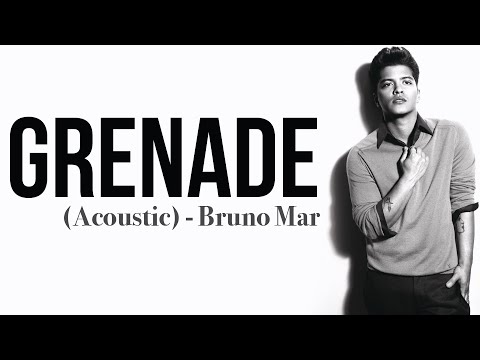 Bruno Mars - Grenade (Acoustic) [Full HD] lyrics