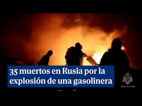 Al menos 35 muertos en tras explotar una gasolinera en la región rusa de Daguestán