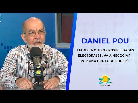 Daniel Pou: ¨Leonel no tiene posibilidades electorales, va a negociar por una cuota de poder¨