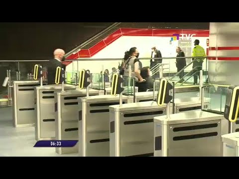 Metro de Quito: libadores fueron hallados en la estación La Magdalena