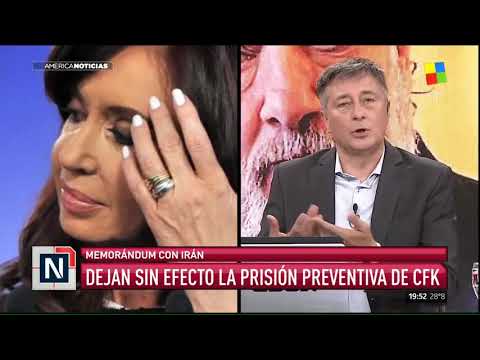 Dejan sin efecto la prisión preventiva de CFK