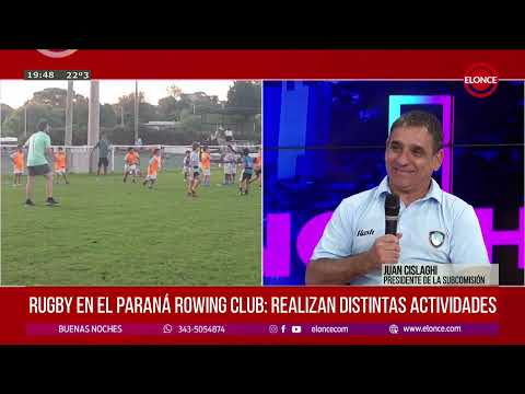Rugby en el Paraná Rowing Club realizan distintas actividades