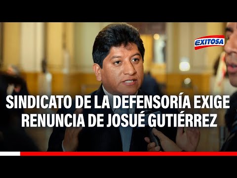 DP: Exigen renuncia de Josué Gutiérrez tras chats que lo vinculan al caso de Patricia Benavides