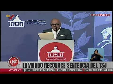 Jorge Rodríguez, rueda de prensa sobre Edmundo González y carta firmada donde reconoce sentencia TSJ