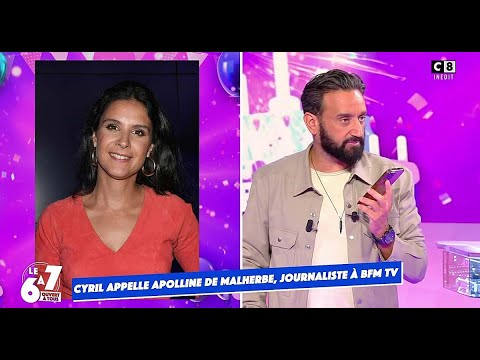 Cyril Hanouna : « J’en ai ras le cul ! », l’animateur règle ses comptes avec Apolline de Malherbe