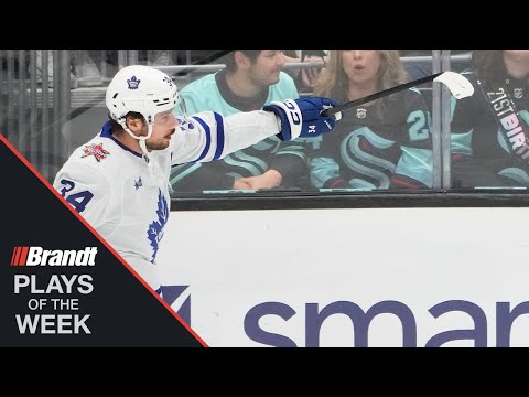 Greig Bashes Ristolainen & Matthews Shows Off His Sick Hands | NHL Plays Of The Week