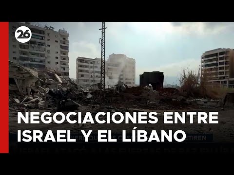 ISRAEL dijo que las NEGOCIACIONES EN LÍBANO sólo se realizarán BAJO FUEGO