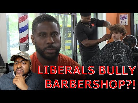 Black Barbershop Owner LASHES OUT After WOKE MOB BULLIES Him For Hosting Blacks For Trump Event!