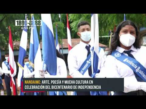 Autoridades de Nandaime realizan lectura del Acta de la Independencia - Nicaragua