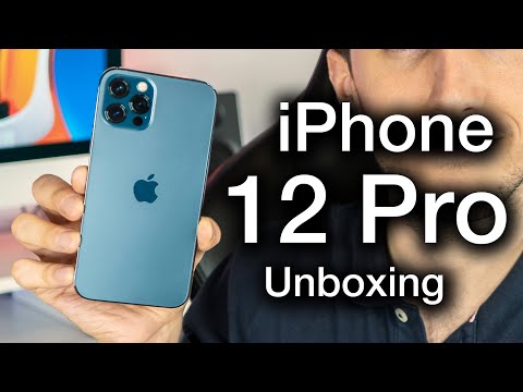 iPhone 12 Pro azul Pacífico unboxing