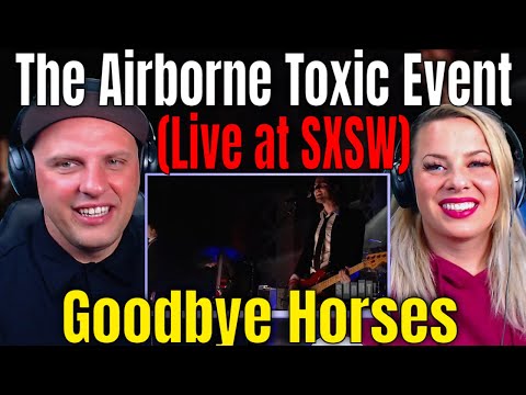 First Time Reaction To The Airborne Toxic Event - Goodbye Horses (Live at SXSW) WOLF HUNTERZ REACT