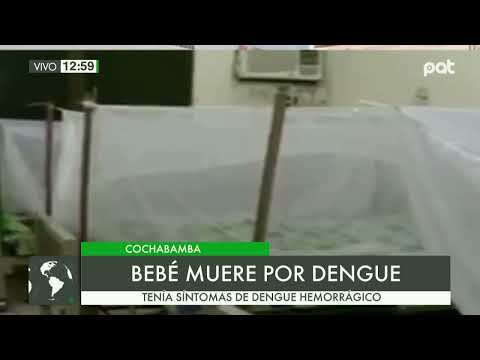 Cochabamba  muere bebe a causa del dengue