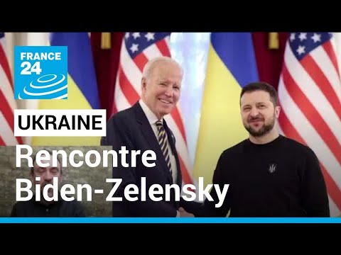 À Kiev, Joe Biden apporte son soutien à l’Ukraine et annonce des sanctions à venir