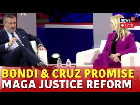 US News  LIVE | AG Pam Bondi, Ted Cruz Detail Efforts To End Weaponization Of Government| N18G