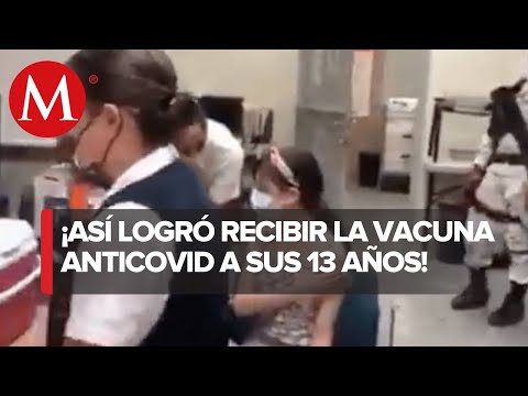 Con amparo, niña de 13 años recibe vacuna anticovid de Pfizer en Baja California