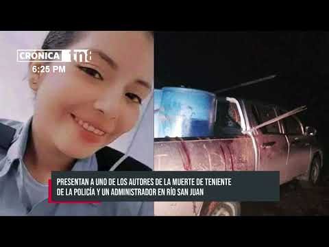 ¡Tras las rejas! Policía Nacional captura a asesinos de los oficiales en Esquipulas, Matagalpa