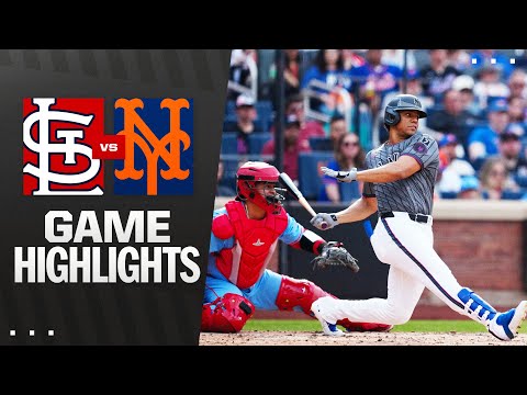 Cardinals vs. Mets Game Highlights (4/19/25) | MLB Highlights
