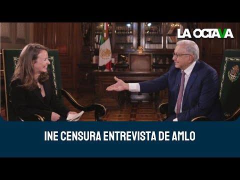 INE 'CENSURA' a AMLO y le ORDENA BAJAR ENTREVISTA con INNA AFINOGENOVA